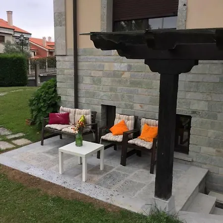 公寓 Apartamento Independiente Con Jardin Privado 奥维耶多
